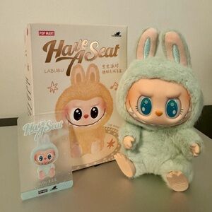 Restock-Popmart labubu have a seat set-Ququ